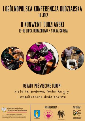 Plakat I Ogólnopolskiej Konferencji Dudziarskiej